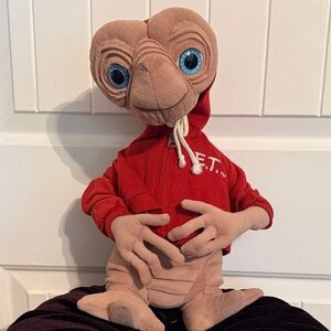 Plush Reptile Figure in Red Hoodie - Licensed Movie Plush